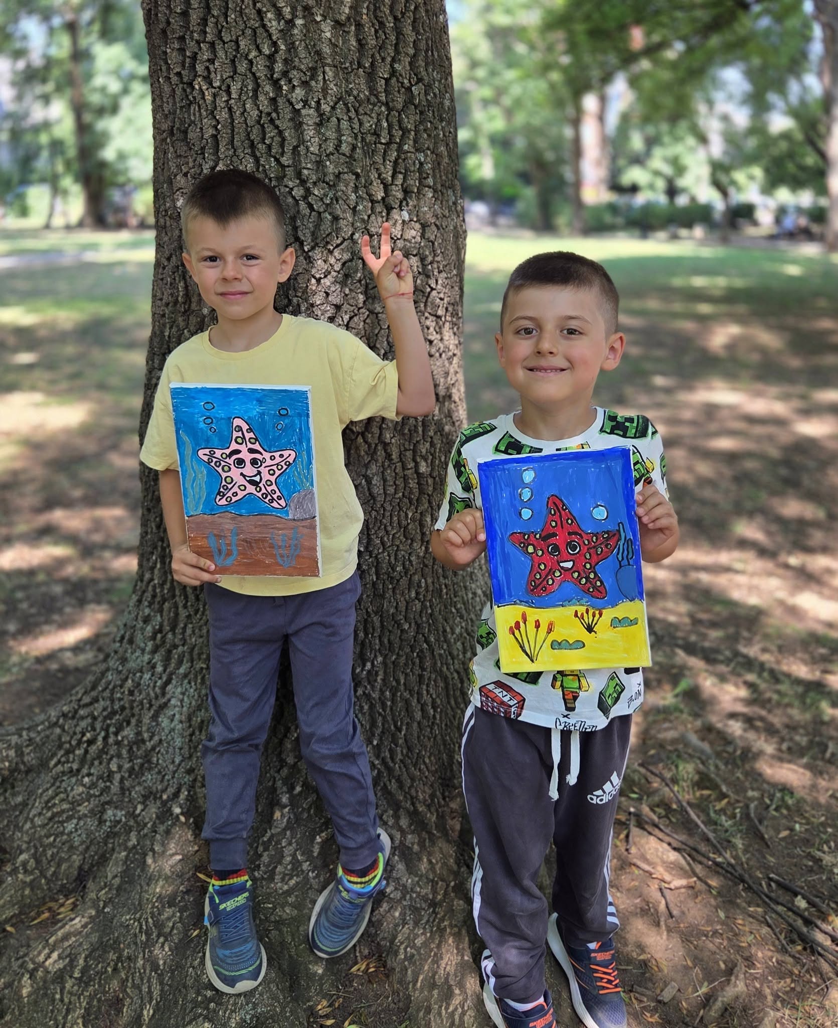 🎨 Денят, в който паркът се превърна в [художествено ателие]  🌳✨